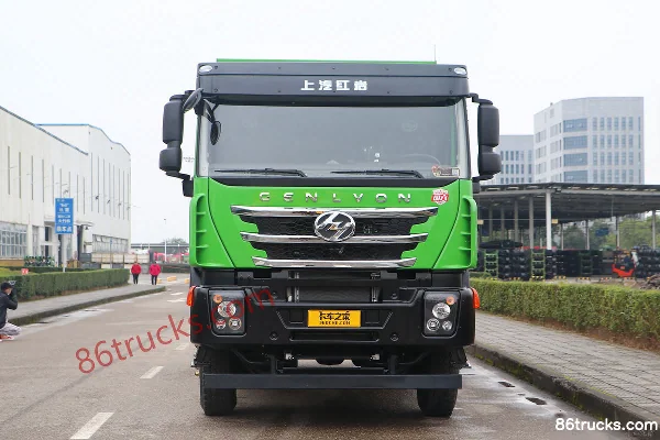 SAIC Hongyan Genlyon C6 Heavy Load Edition 390hp 6X4(10 wheels) 5.4m dump truck (China VI) Exterior (2) | 86Trucks
