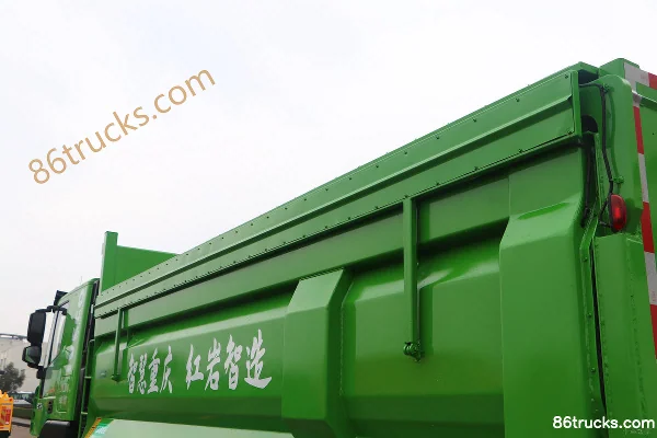 SAIC Hongyan Genlyon C6 Heavy Load Edition 390hp 6X4(10 wheels) 5.4m dump truck (China VI) Body (3) | 86Trucks
