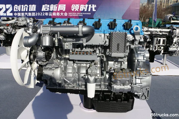 Weichai WP15NG530E61 530 hp 14.6L China VI Natural Gas Engine Exterior (2) | 86Trucks