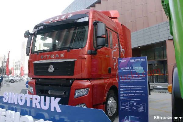 Sitrak SITRAK C7 FC Heavy Truck 6X4(10 wheels) Electric Tractor Truck Exterior (3) | 86Trucks