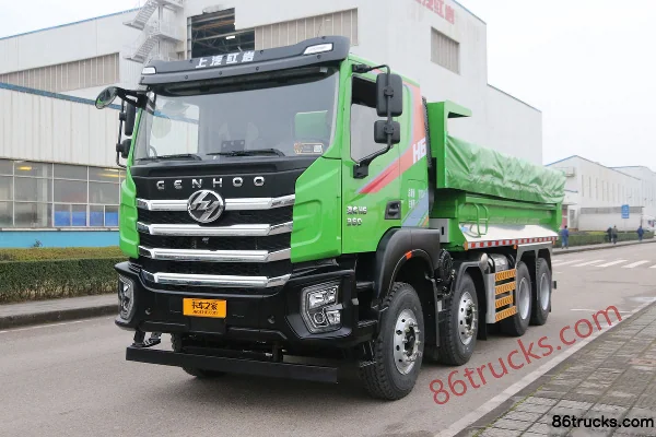SAIC Hongyan JieHu H6 Standard Load Edition 350 hp 8X4(12 wheels) 5.8m Dump Truck Exterior (3) | 86Trucks