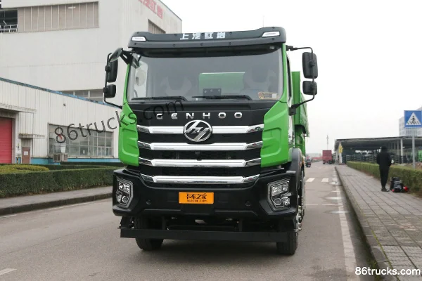 SAIC Hongyan JieHu H6 Standard Load Edition 350 hp 8X4(12 wheels) 5.8m Dump Truck Exterior (2) | 86Trucks
