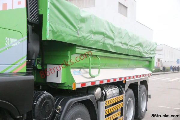 SAIC Hongyan JieHu H6 Standard Load Edition 350 hp 8X4(12 wheels) 5.8m Dump Truck Body (3) | 86Trucks