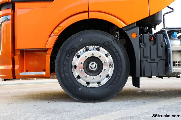 FAW Jiefang J6V heavy truck 520 hp 6X4(10 wheels) AMT automatic tractor truck (China VI) Chassis (3) | 86Trucks