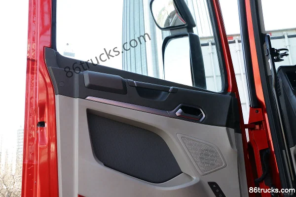 Sinotruk HOWO MAX, 490 ch, 8X4(12 roues) , camion porteur à ridelles et grille à cabine demi-avancée de 9,55 m (China VI) (2) | 86Trucks