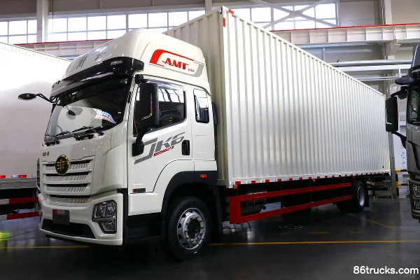 FAW Jiefang Qingdao JK6 camion moyen série leader 260 ch 4X2(6 roues) camion fourgon 9,75 m boîte automatique AMT (China VI) Extérieur (2)