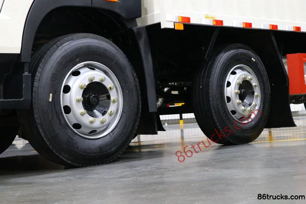 FAW Jiefang Qingdao JK6 Heavy Truck 250 hp 6X2(8 wheels) 9.8 m Grille Cargo Truck Chassis (2) | 86Trucks