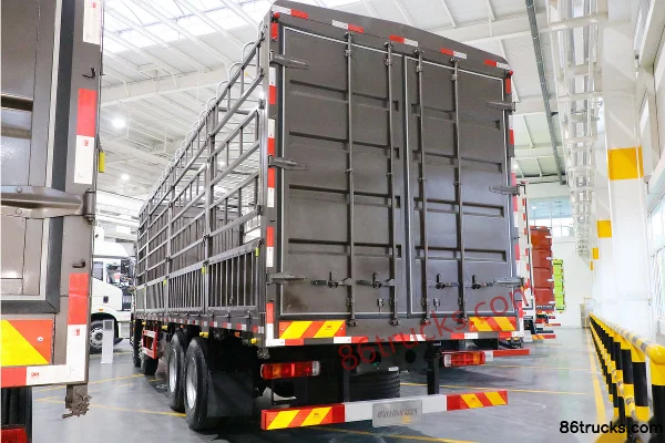 FAW Jiefang Qingdao Han VH Medium Truck 380 hp 8X4(12 wheels) 9.5m Stake Truck (China VI) Exterior (3) | 86Trucks