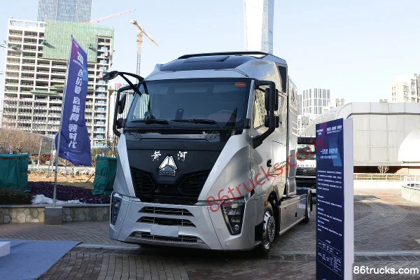 Sinotruk Huanghe X7 Heavy Truck 490 hp 4X2(6 wheels) AMT Automatic Tractor Truck (China VI) Exterior (3) | 86Trucks