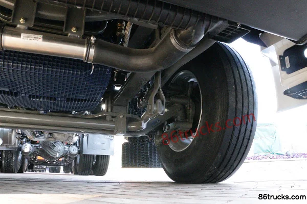 Sinotruk Sitrak G7 camion lourd 460 ch 6X4(10 roues) tracteur routier automatique AMT pour matières dangereuses LNG (China VI) Châssis (3)