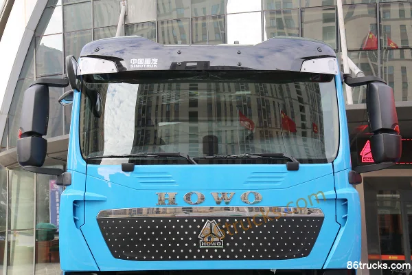 Sinotruk HOWO TX Heavy Truck 6X4(10 wheels) Electric Tractor Truck Exterior (3) | 86Trucks