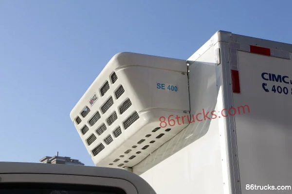Sinotruk HOWO Blue Cube Hanjiang 4.15m Electric Refrigerated Truck (China VI) 81.14kWh 4X2(6 wheels) Body (2) | 86Trucks