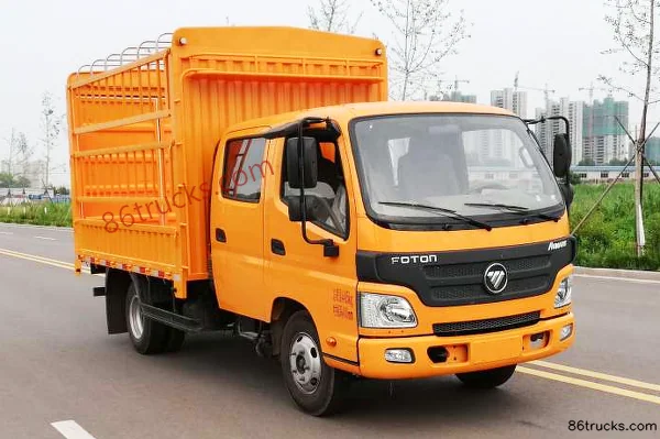 Foton Aumark 1 Series 127hp 4X2(6 wheels) 3.22m Double Row Stake Truck (China VI)(WLY) Exterior