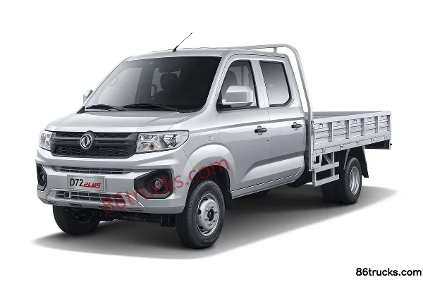 Dongfeng D72 PLUS 2022 Model Benfu Niu LV0 1.6L 122hp 4X2(6 wheels) Gasoline 3m Double Row Flatbed Micro Truck (China VI) Exterior (3) | 86T
