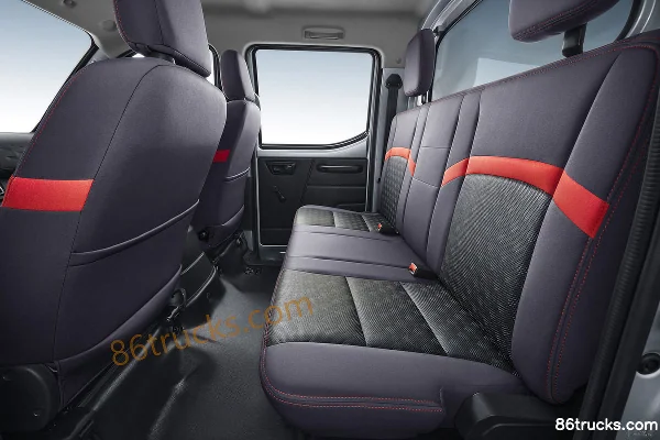 Dongfeng D72 PLUS 2022 Model Benfu Niu LV0 1.6L 122hp 4X2(6 wheels) Gasoline 3m Double Row Flatbed Micro Truck (China VI) Cab (3) | 86Trucks