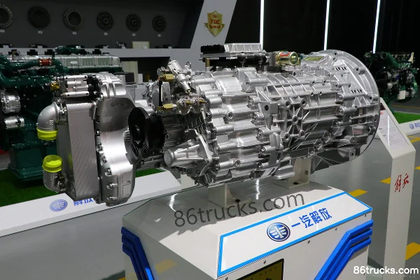 FAW Jiefang CA12TA230A3 12-Speed Automatic Transmission Exterior (2) | 86Trucks