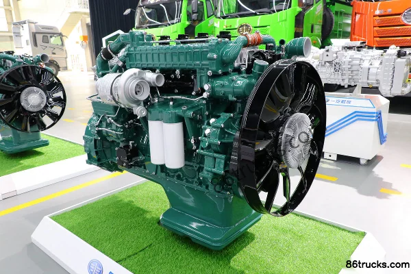 Xichai CA6SM3-44E6N 440 ch 12,5 L China VI moteur au gaz naturel Extérieur (3) | 86Trucks