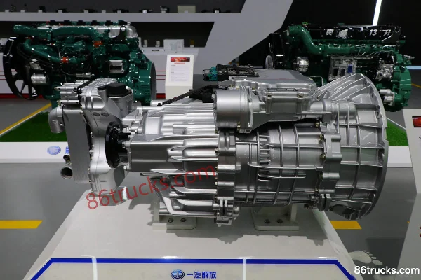 FAW Jiefang CA12TAX265A 12-Speed Automatic Transmission Exterior (2) | 86Trucks