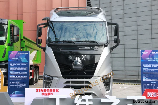 Sinotruk Huanghe X7 camion lourd 480 ch 4X2(6 roues) tracteur routier (China VI) Extérieur (2) | 86Trucks