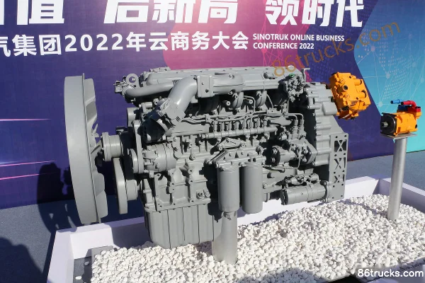 Weichai WP8.350E61A 350 hp 7.8L China VI Diesel Engine Exterior (2) | 86Trucks