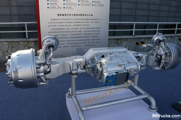 Sinotruk 9T Electric Drive Axle Exterior (2) | 86Trucks