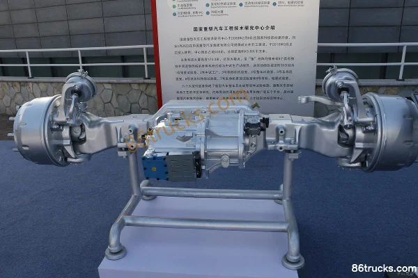 Sinotruk 9T Electric Drive Axle Exterior