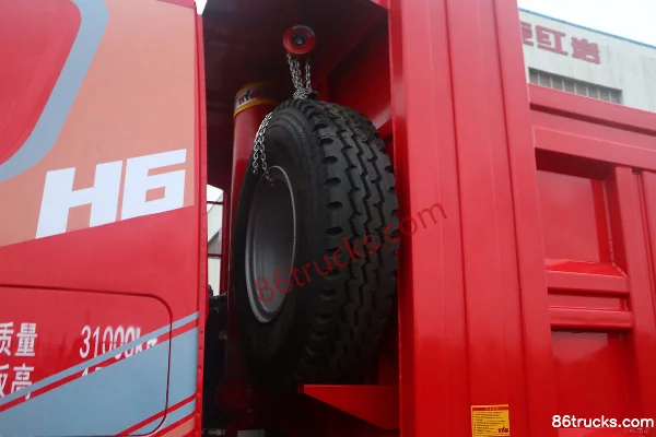 SAIC Hongyan Genlyon H6 Heavy-duty 420hp 8X4(12 wheels) 8.2m Dump Truck (China VI) Body (1) | 86Trucks