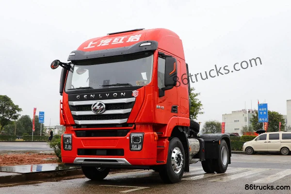 SAIC Hongyan Genlyon M500 heavy truck lightweight version 390hp 4X2(6 wheels) dangerous goods tractor truck Exterior (3) | 86Trucks