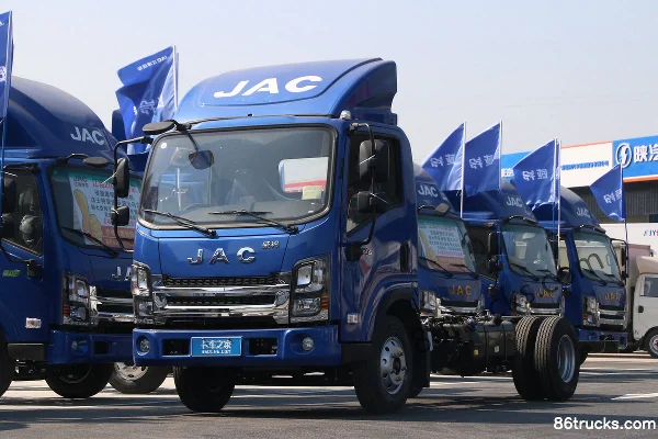 JAC Weiling K5 130 ch 4X2(6 roues) 4,18 m camion léger à ridelles cabine simple (China VI) Extérieur (3) | 86Trucks
