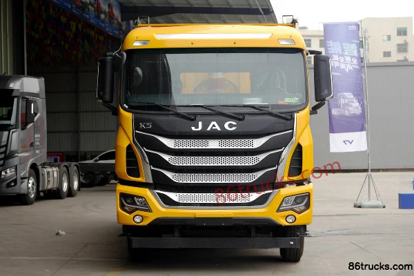 JAC Gallop K5X Heavy Truck 350 hp 8X4(12 wheels) 6.8m Dump Truck Exterior (2) | 86Trucks