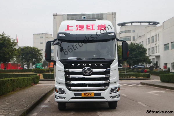 SAIC Hongyan Jiebao H6 240 hp 4X2(6 wheels) 6.8m Refrigerated Truck (China VI) Exterior (2) | 86Trucks