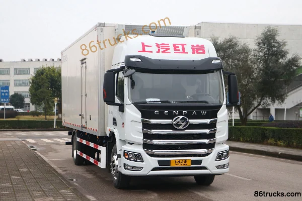 SAIC Hongyan Jiebao H6 240 hp 4X2(6 wheels) 6.8m Refrigerated Truck (China VI) Exterior