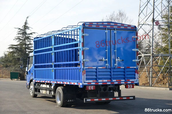 JAC Shuailing Q7 160 hp 4X2(6 wheels) 5.175 m stake truck (wide body) (China VI) (3) | 86Trucks