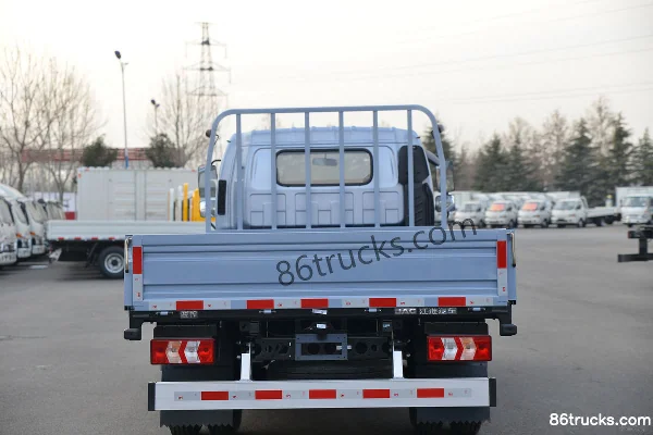 JAC Junling V6 150 hp 4X2(6 wheels) 3.89m Half Row Flatbed Light Truck (China VI) Body (3) | 86Trucks