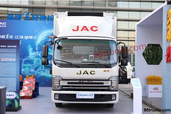JAC Shuailing Q6 Ice Doctor 160 ch 4X2(6 roues) 4.015m Refrigerated Truck (China VI) Extérieur (2) | 86Trucks