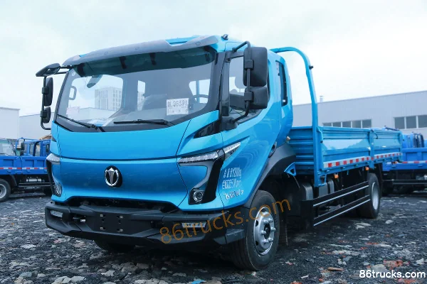 Feidi W7 190hp 4X2(6 wheels) 4.85m Semi Row Flatbed Cargo Truck (China VI) Exterior (3) | 86Trucks