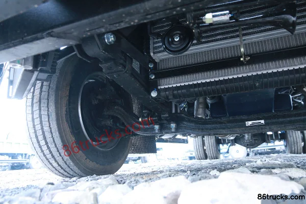Feidi W7 190hp 4X2(6 wheels) 4.85m Semi Row Flatbed Cargo Truck (China VI) Chassis (2) | 86Trucks