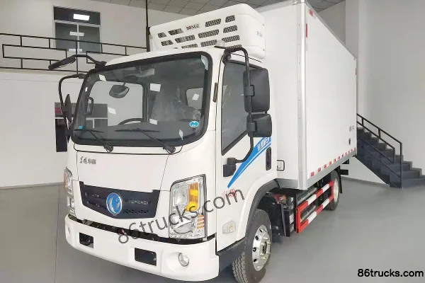 Dongfeng T19 4.5T 4m Electric Refrigerated Truck (China VI) 107kWh 4X2(6 wheels) Exterior (3) | 86Trucks