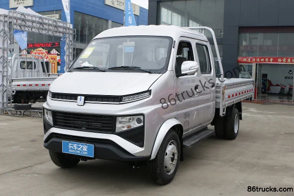 Ouling Fengrui F3 1.6L 122 hp 4X2(6 wheels) Gasoline 3.05m Double Row Flatbed Mini Truck (China VI) Exterior (3) | 86Trucks