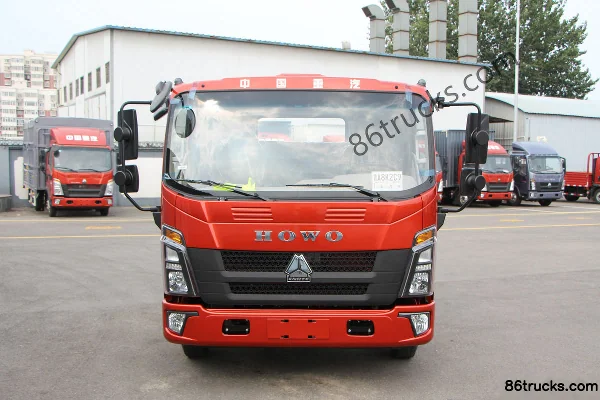 Sinotruk HOWO Tongshuai 160 hp 4X2(6 wheels) 4.15 m Single Row Fence Van Light Truck (China VI) Exterior (2) | 86Trucks