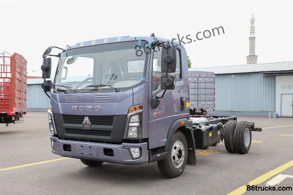 Sinotruk HOWO Tongshuai 130 ch 4X2(6 roues) 4,15 m camion léger à grille à cabine simple (China VI) Extérieur (3) | 86Trucks