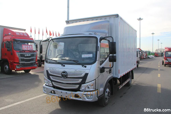 Foton Aumark S1 série Zhiying 131 ch 4X2(6 roues) 4,14 m camion léger fourgon monoplace (China VI) Extérieur (3) | 86Trucks