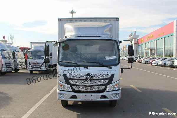 Foton Aumark S1 série Zhiying 131 ch 4X2(6 roues) 4,14 m camion léger fourgon monoplace (China VI) Extérieur (2) | 86Trucks
