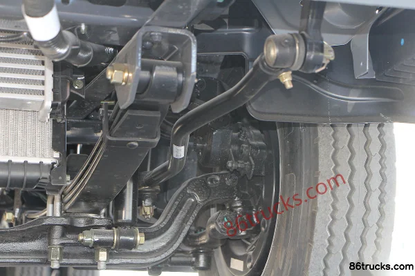 Foton Aumark S1 série Zhiying 131 ch 4X2(6 roues) 4,14 m camion léger fourgon monoplace (China VI) Châssis (3) | 86Trucks