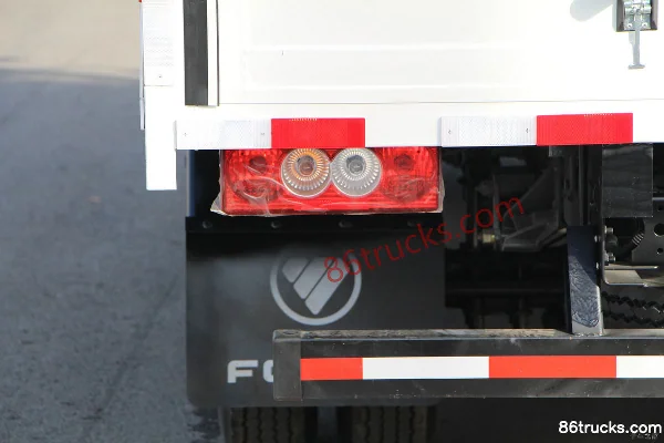 Foton Aumark S1 série Zhiying 131 ch 4X2(6 roues) 4,14 m camion léger fourgon monoplace (China VI) Carrosserie (3) | 86Trucks