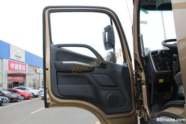 Foton Aoling Dahuangfeng Home Edition 220hp 4X2(6 wheels) 6.8m Sleeper Cab Stake Truck (China VI) (3) | 86Trucks