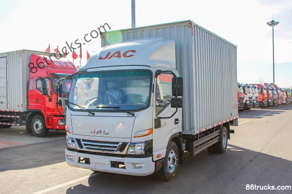 JAC Junling A8 160 hp 4X2(6 wheels) 4.15 m single-row van light truck (China VI) Exterior (3) | 86Trucks