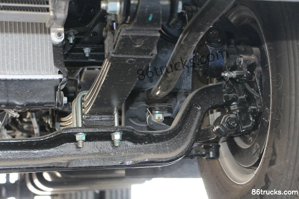 JAC Junling A8 160 hp 4X2(6 wheels) 4.15 m single-row van light truck (China VI) Chassis (3) | 86Trucks