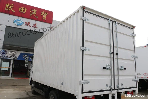 Yuejin Kuaidi H300 131 ch 4X2(6 roues) 4,17 m camion léger fourgon à cabine simple (China VI) Carrosserie (1) | 86Trucks