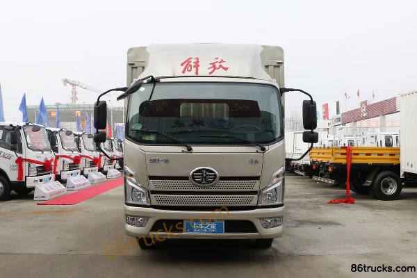 FAW Jiefang Lingtu 150hp 4X2(6 wheels) 4.16m Single Row Stake Truck (WLY 6-speed) Exterior (2) | 86Trucks
